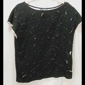 Catherine Malandrino black top size S